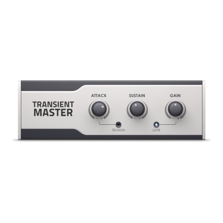 Native Instruments TRANSIENT MASTER User manual