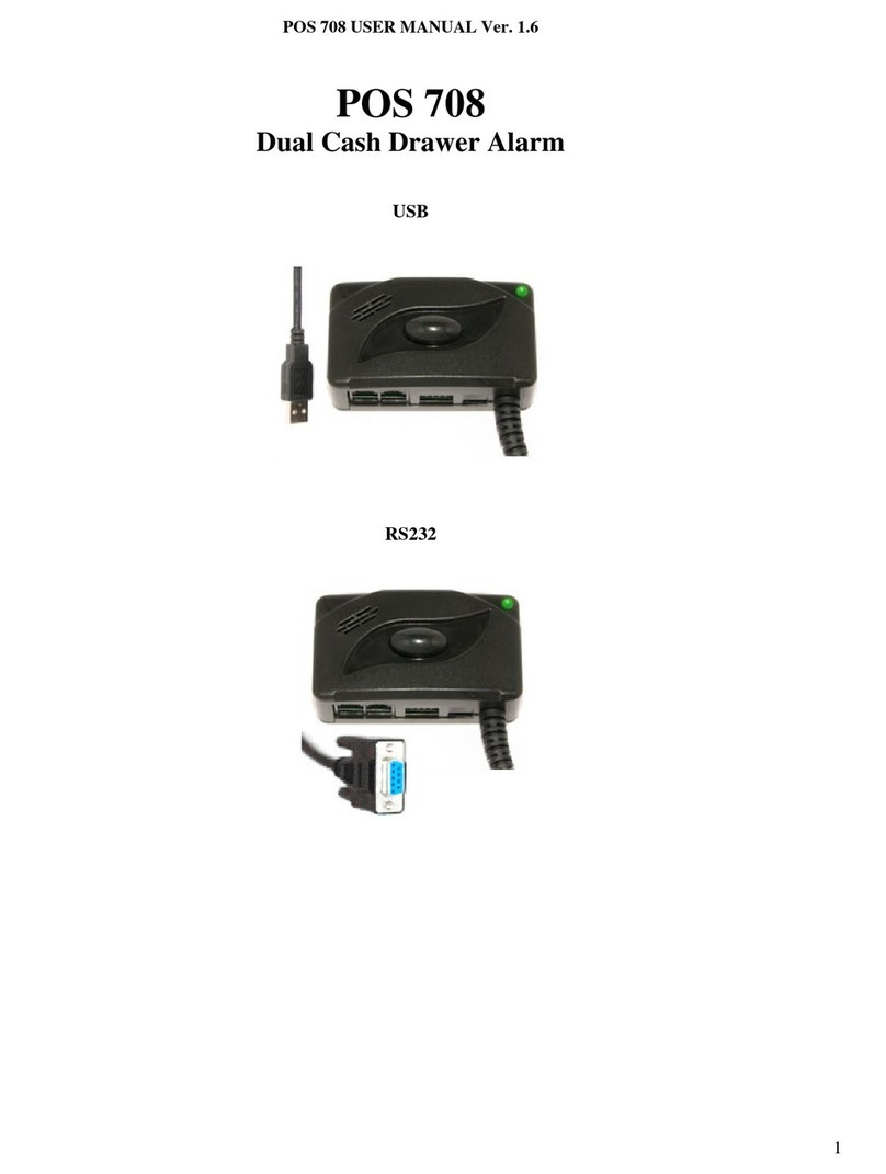Posh POS 708 user manual