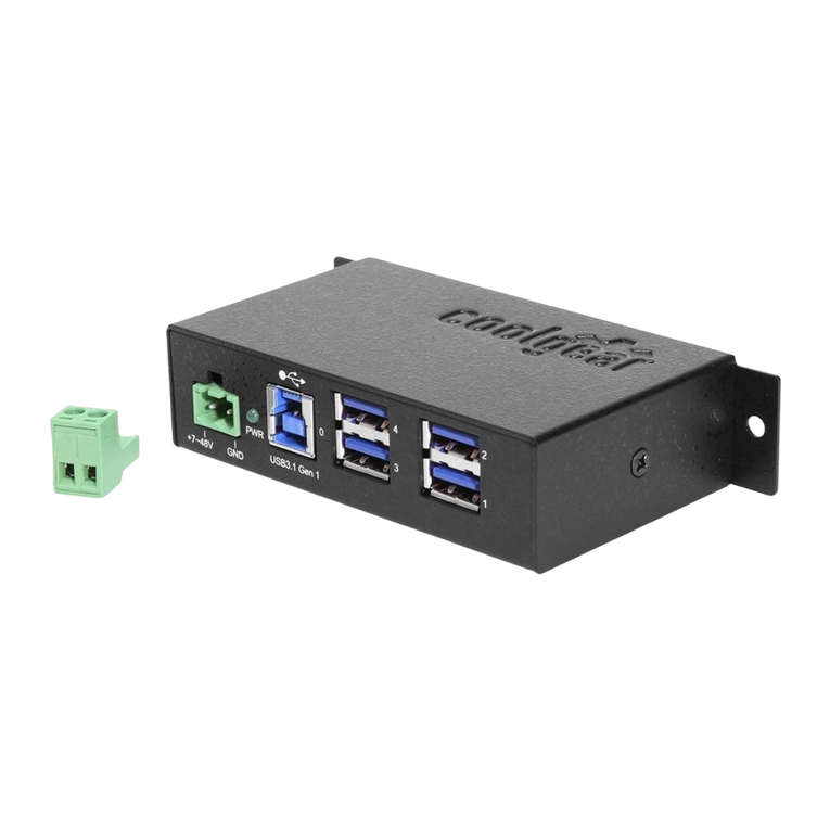 CoolGear USBG-4U3MLR2 User manual
