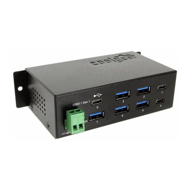 CoolGear CG-7PU313C User manual