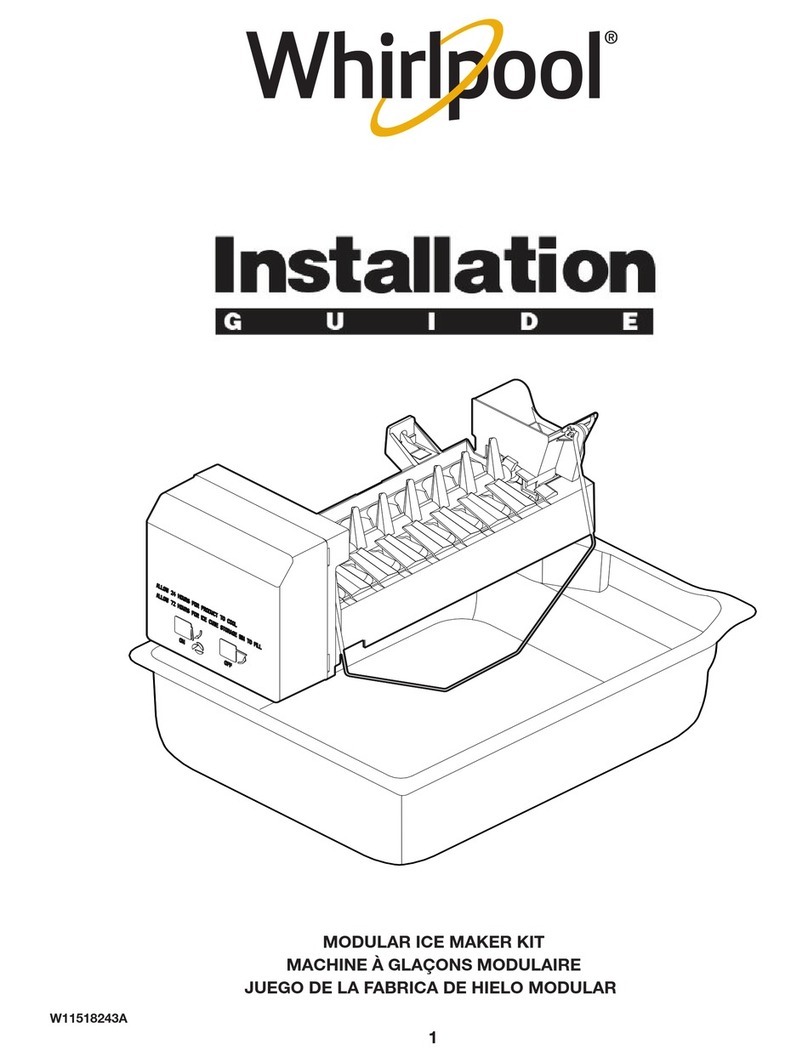 Whirlpool MODULAR ICE MAKER KIT User manual