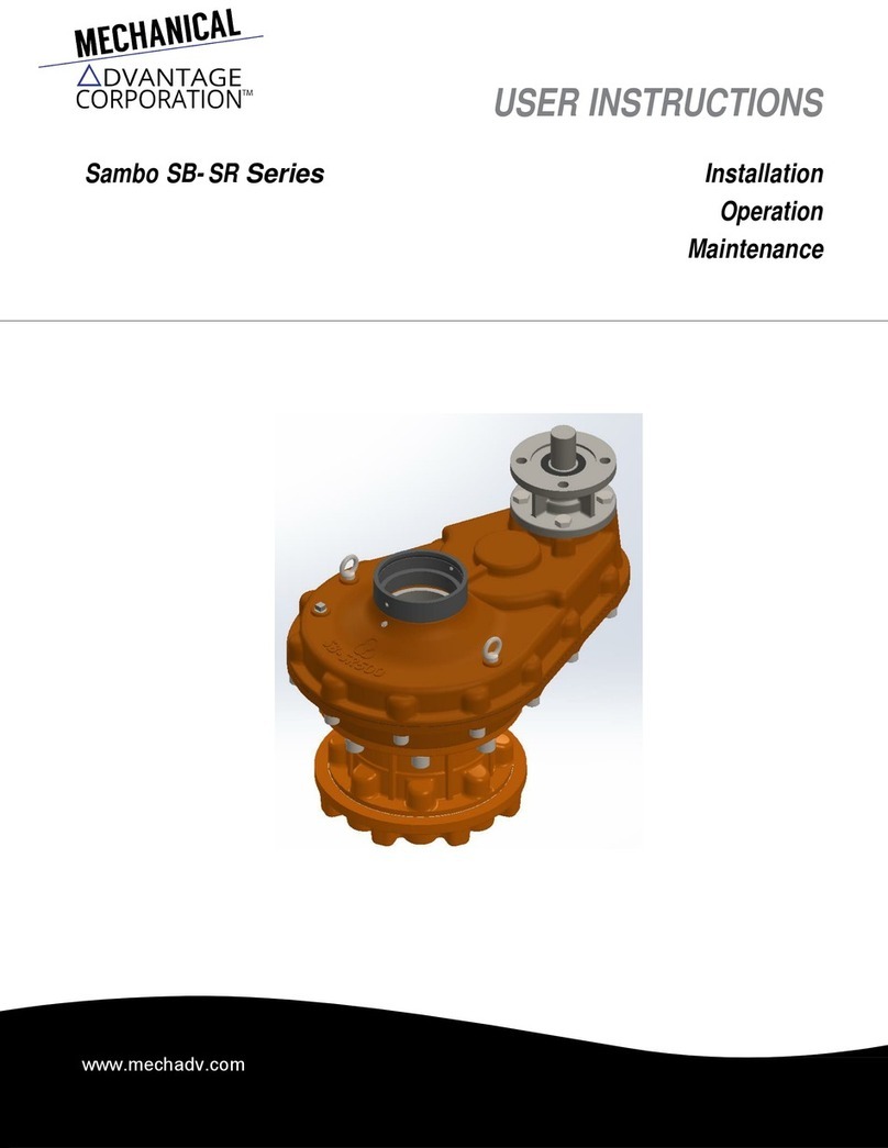 Mechanical Advantage Sambo SB-SR Series User instructions