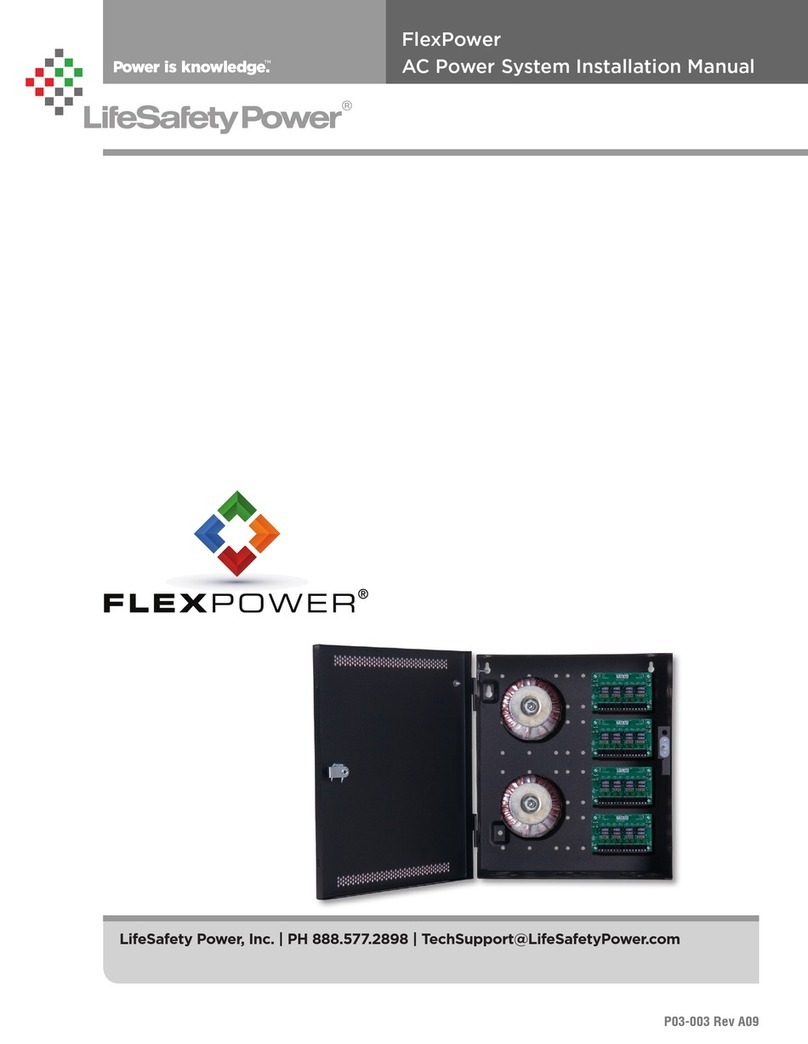 LifeSafety Power FlexPower installation manual