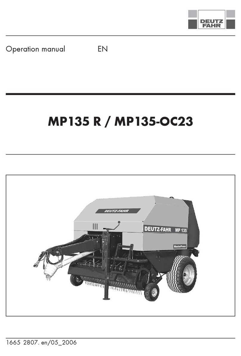 DEUTZ-FAHR MP135 R Operation manual