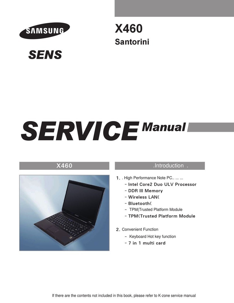 Samsung X460 User manual