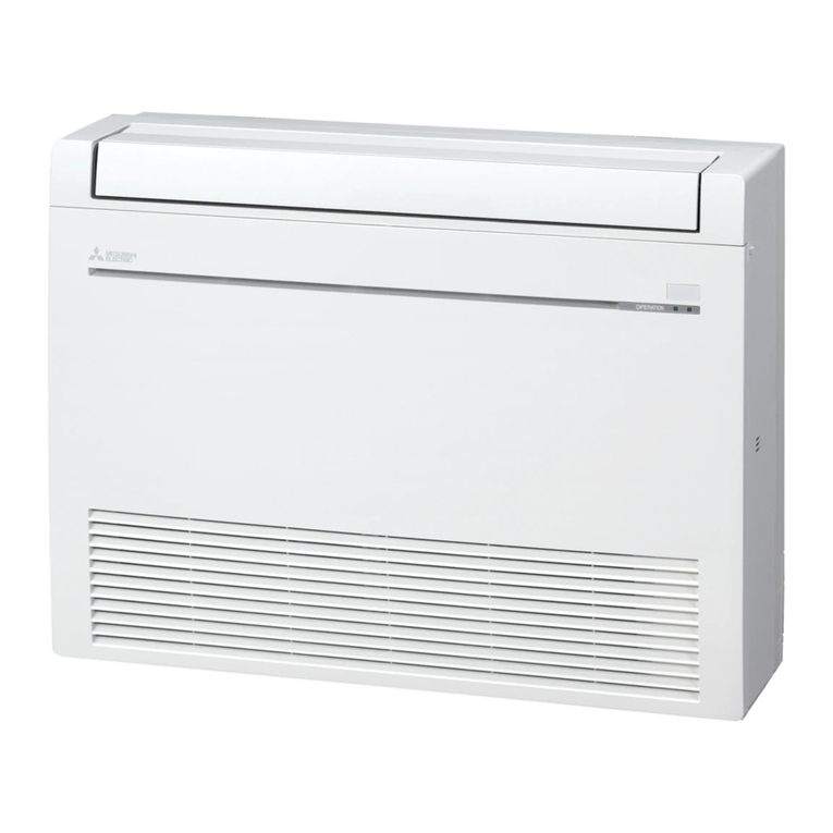 Mitsubishi Electric MFZ-KW25VG User manual Mitsubishi Electric MFZ-KW25VG User manual