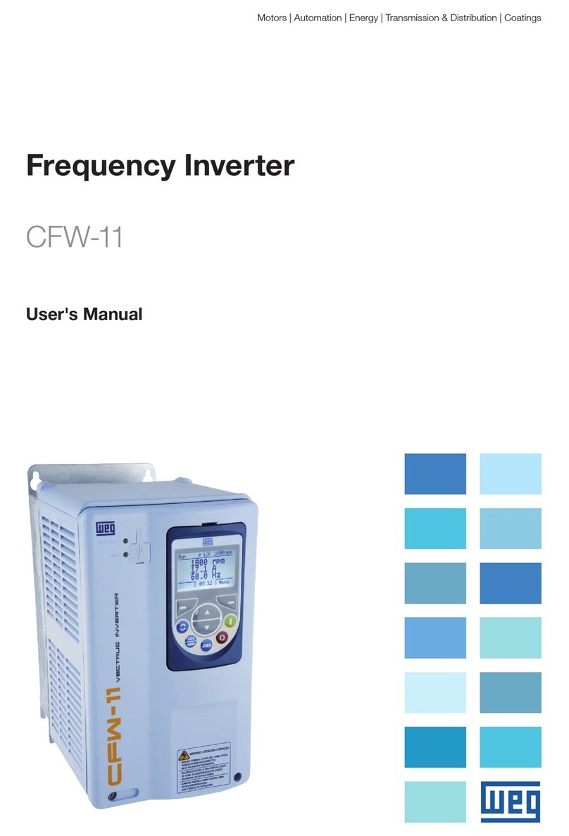 WEG CFW-11 Series User manual WEG CFW-11 Series User manual