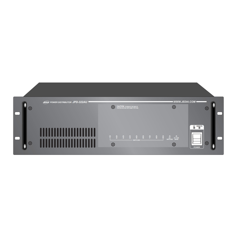 Jedia JPD-322AU User manual