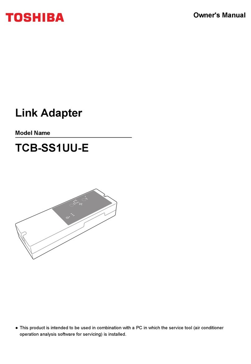 Toshiba TCB-SS1UU-E owner's manual