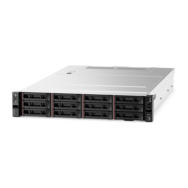 Lenovo ThinkSystem SR550 User manual Lenovo ThinkSystem SR550 User manual