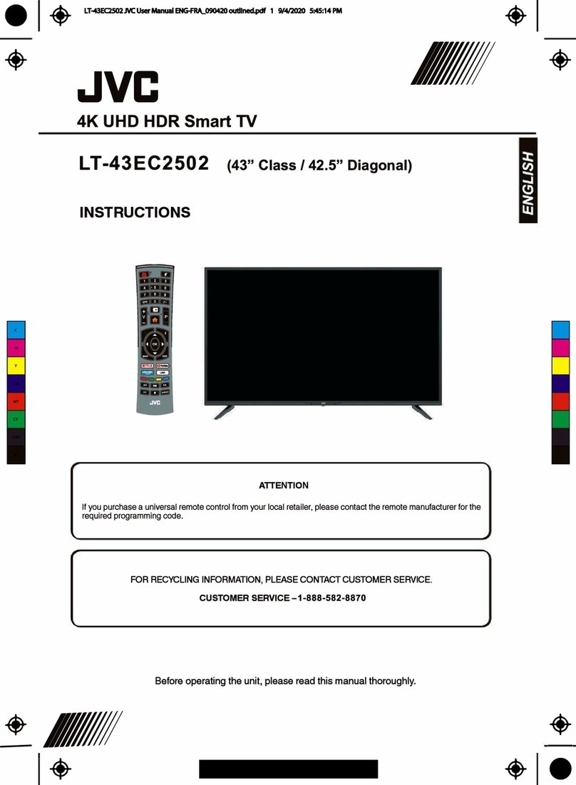 JVC LT-43EC2502 User manual
