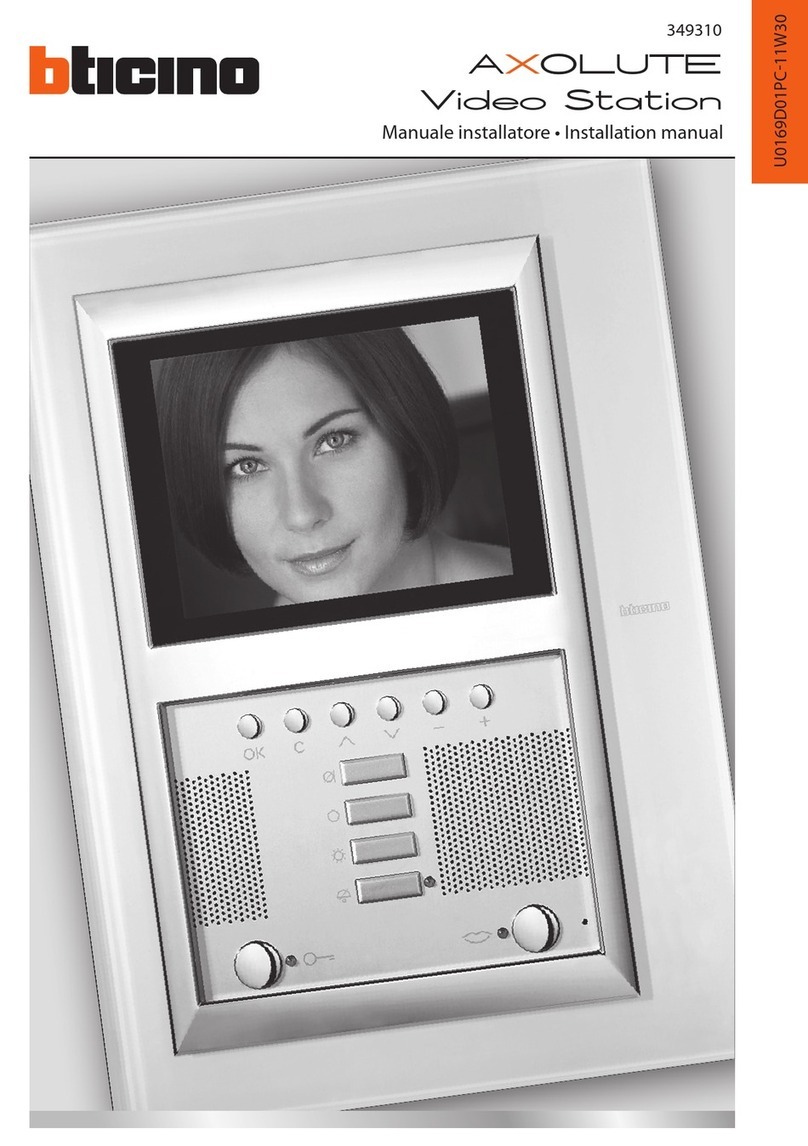 Bticino AXOLUTE User manual