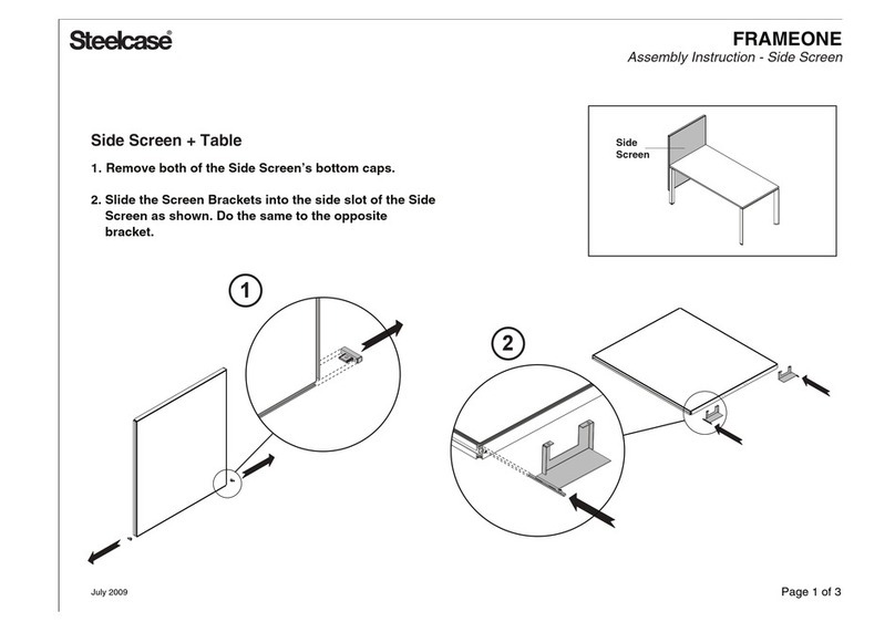 Steelcase FrameOne Assembly instructions