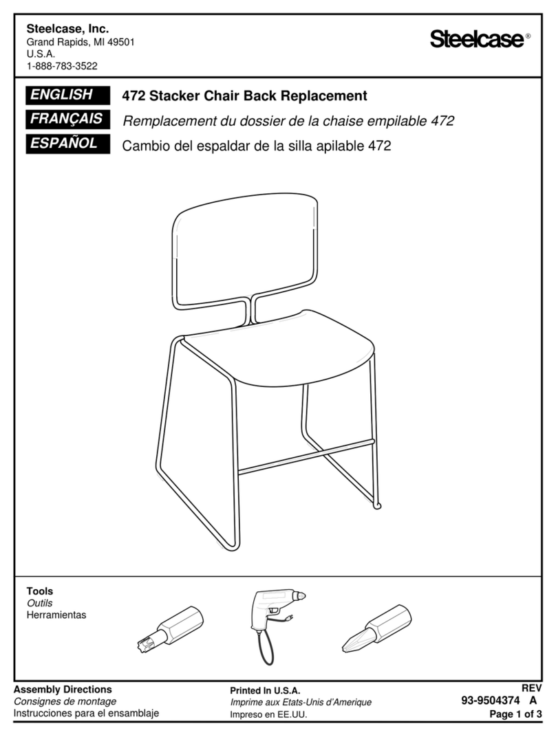 Steelcase 472 Assembly Directions