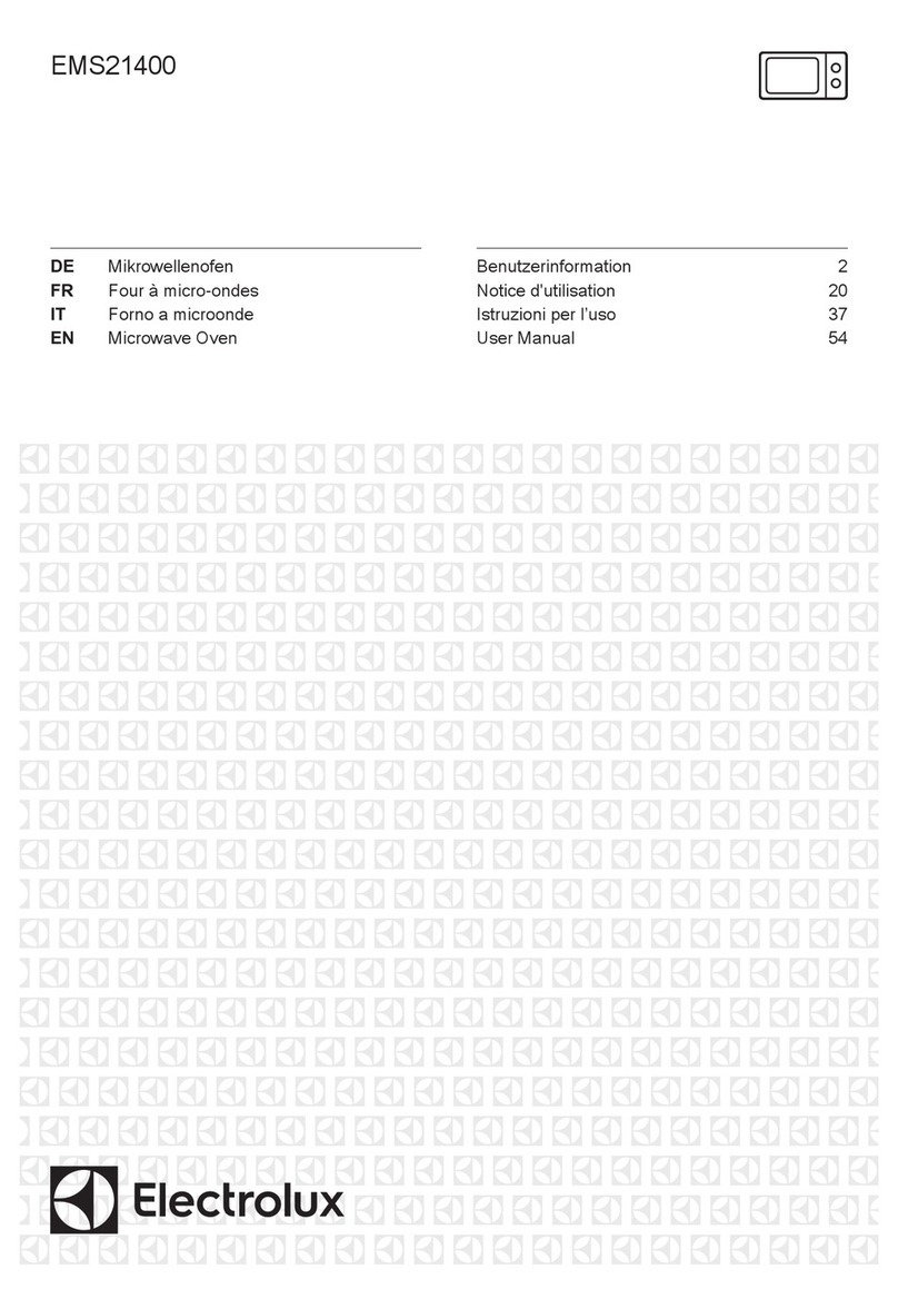 Electrolux EMS21400 User manual