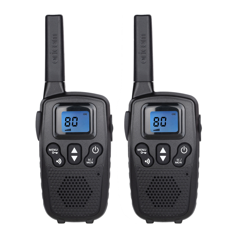 Oricom PMR1300 User manual