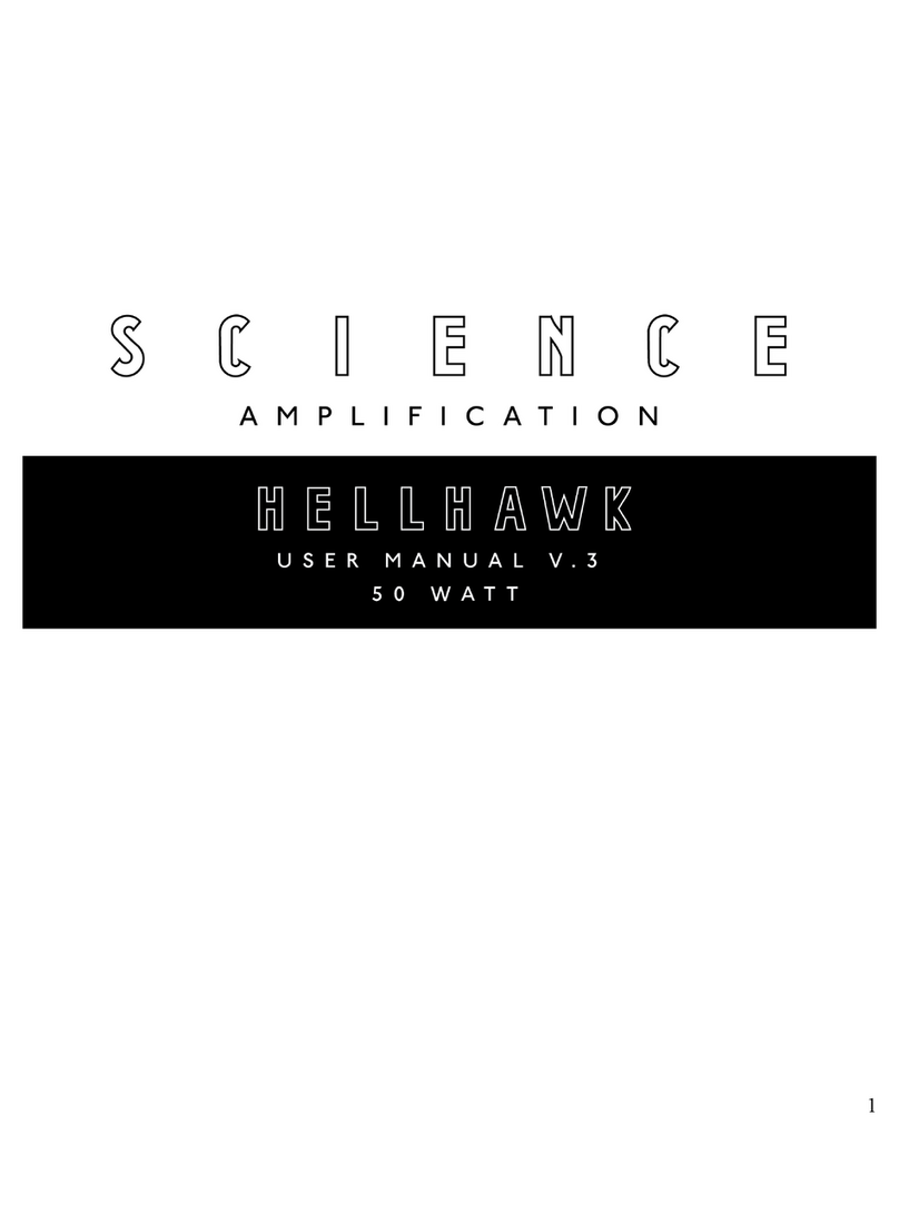 SCIENCE Hellhawk 50W user manual