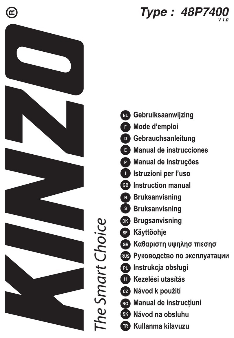 KINZO 48P7400 instruction manual