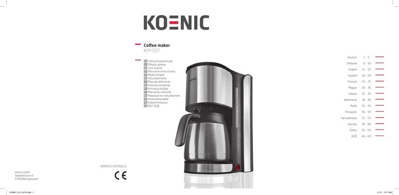 Koenic KCM 207 user manual