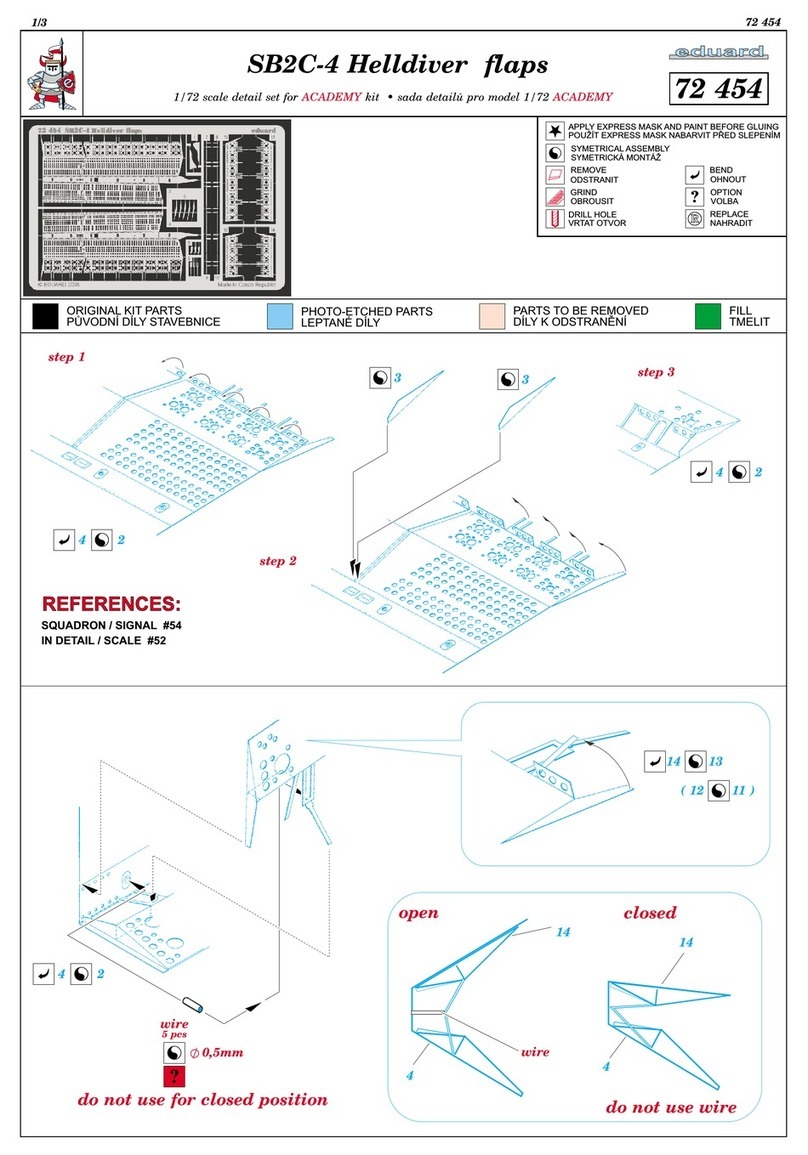 Eduard 72 454 manual