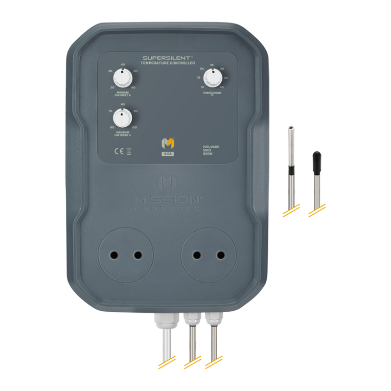 MISSION CONTROLS Supersilent User manual