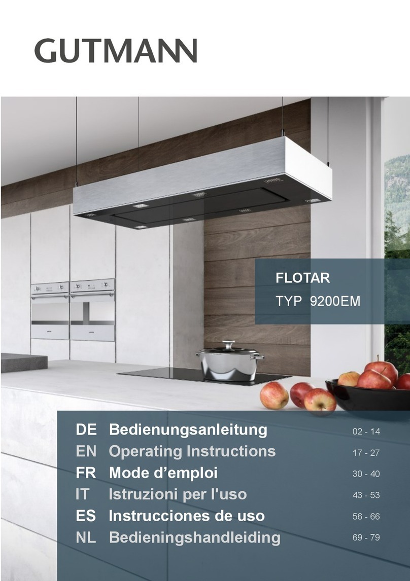 GUTMANN FLOTAR 9200EM User manual