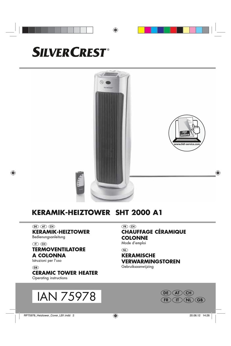 Silvercrest SHT 2000 A1 User manual Silvercrest SHT 2000 A1 User manual