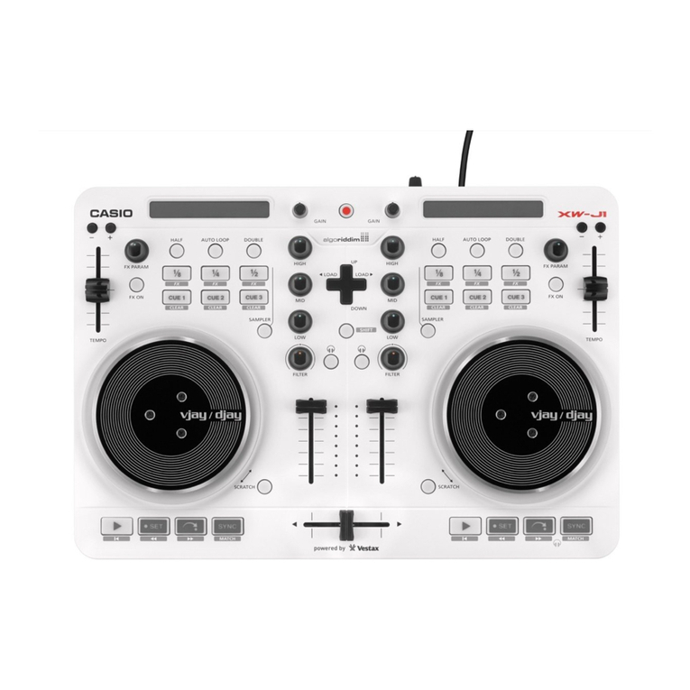 Casio XW-J1 Guide