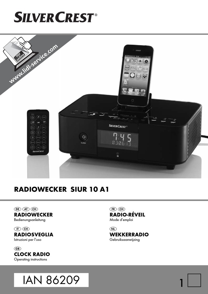 Silvercrest SIUR 10 A1 User manual