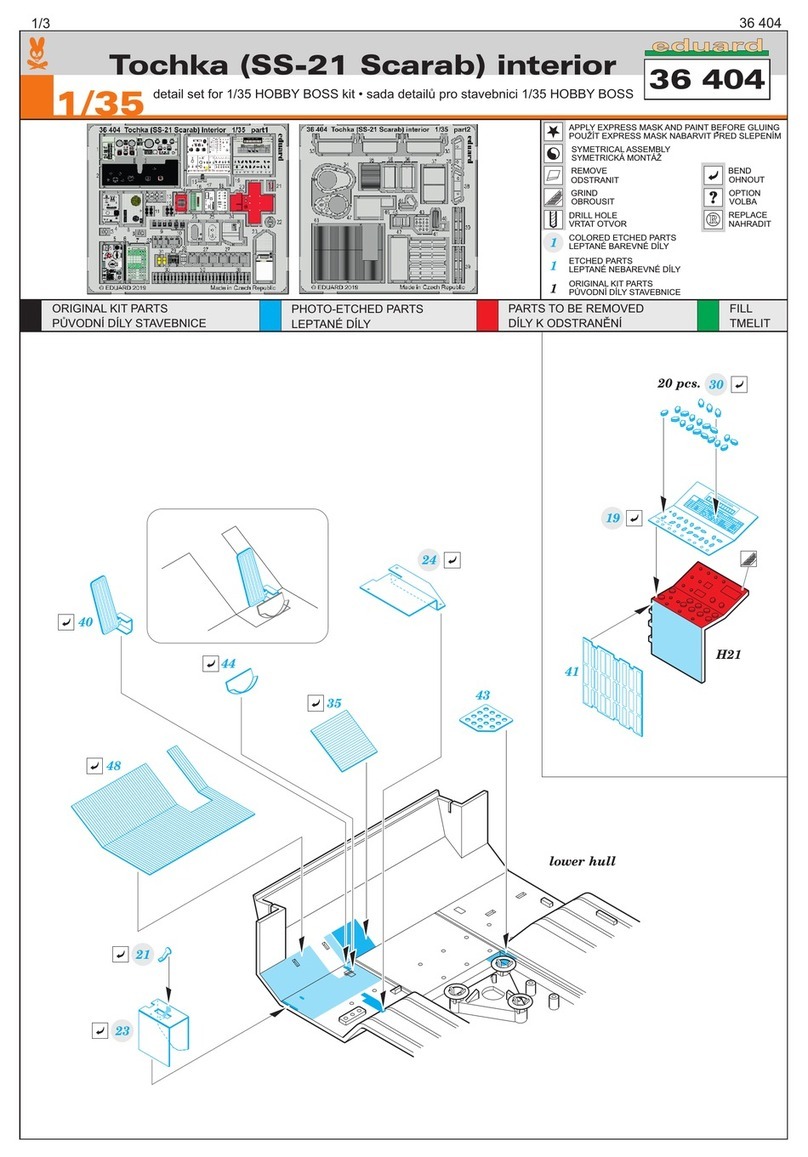 Eduard 36 404 manual