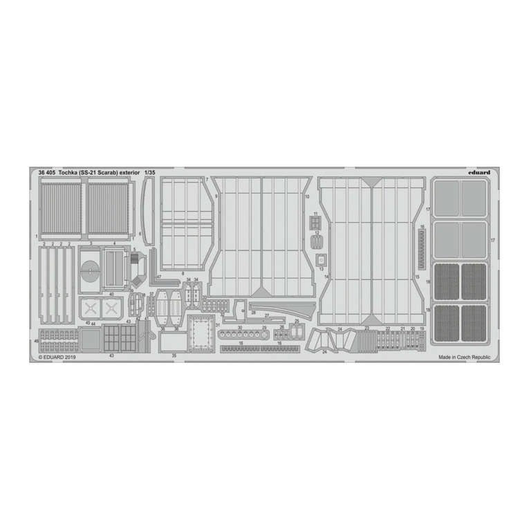 Eduard 36 405 User manual