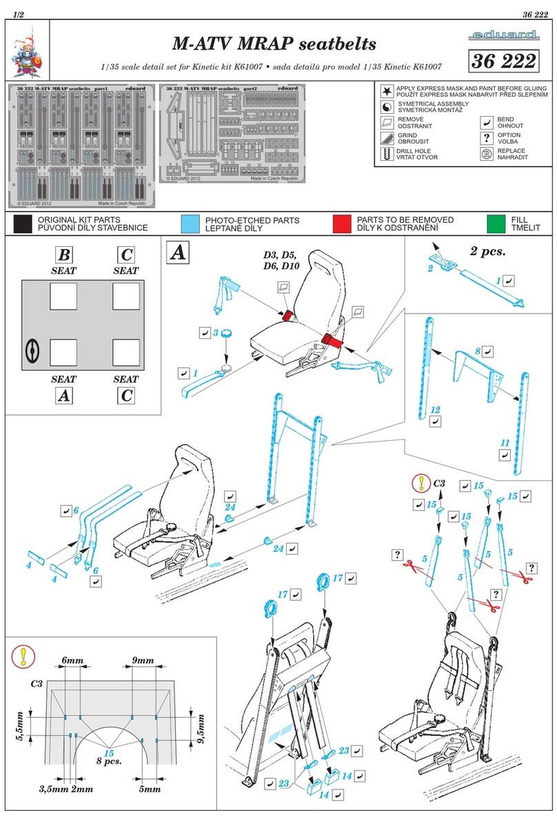 Eduard 36 222 manual