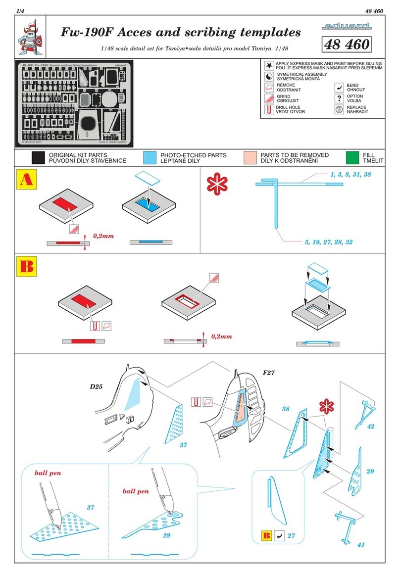 Eduard 48 460 manual