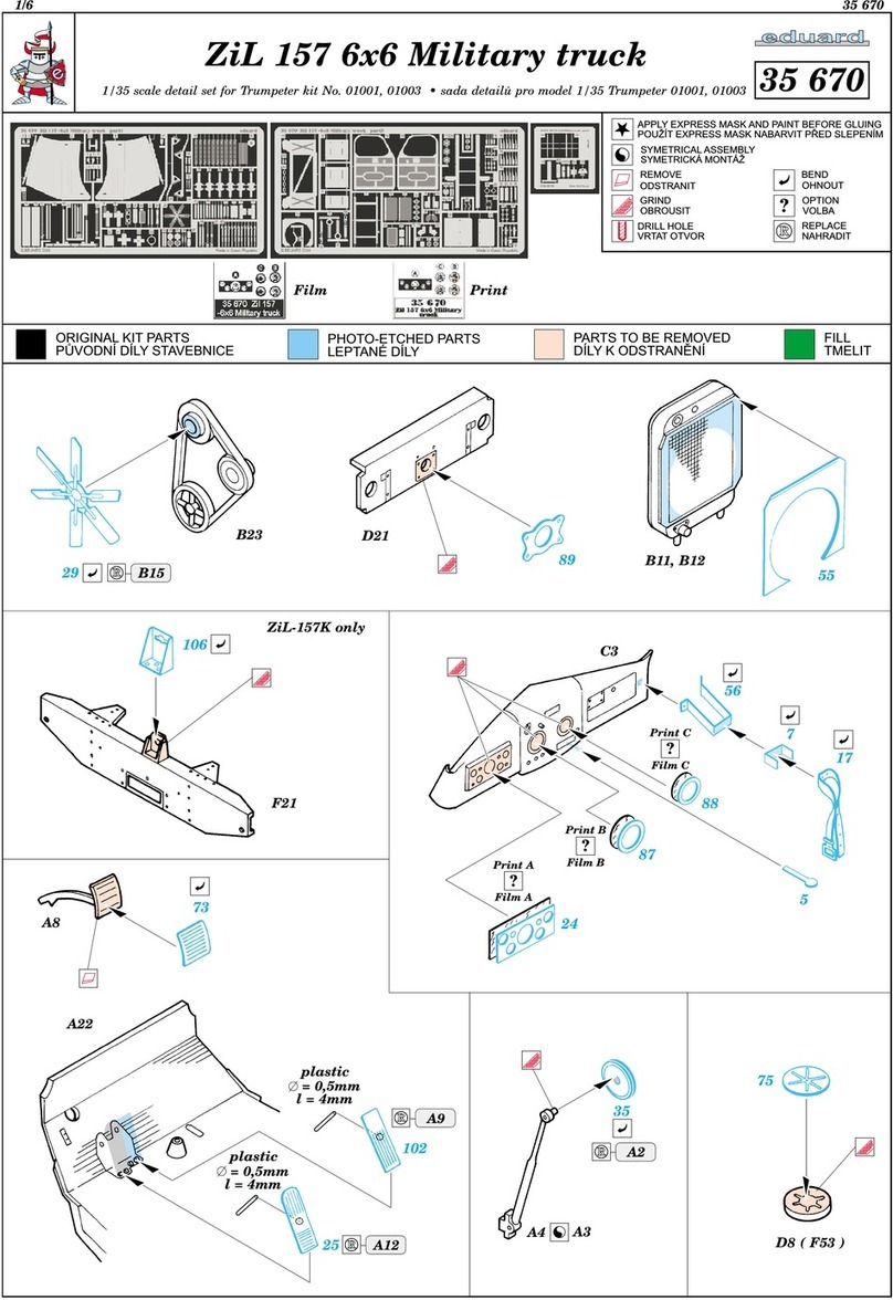 Eduard 35 670 manual