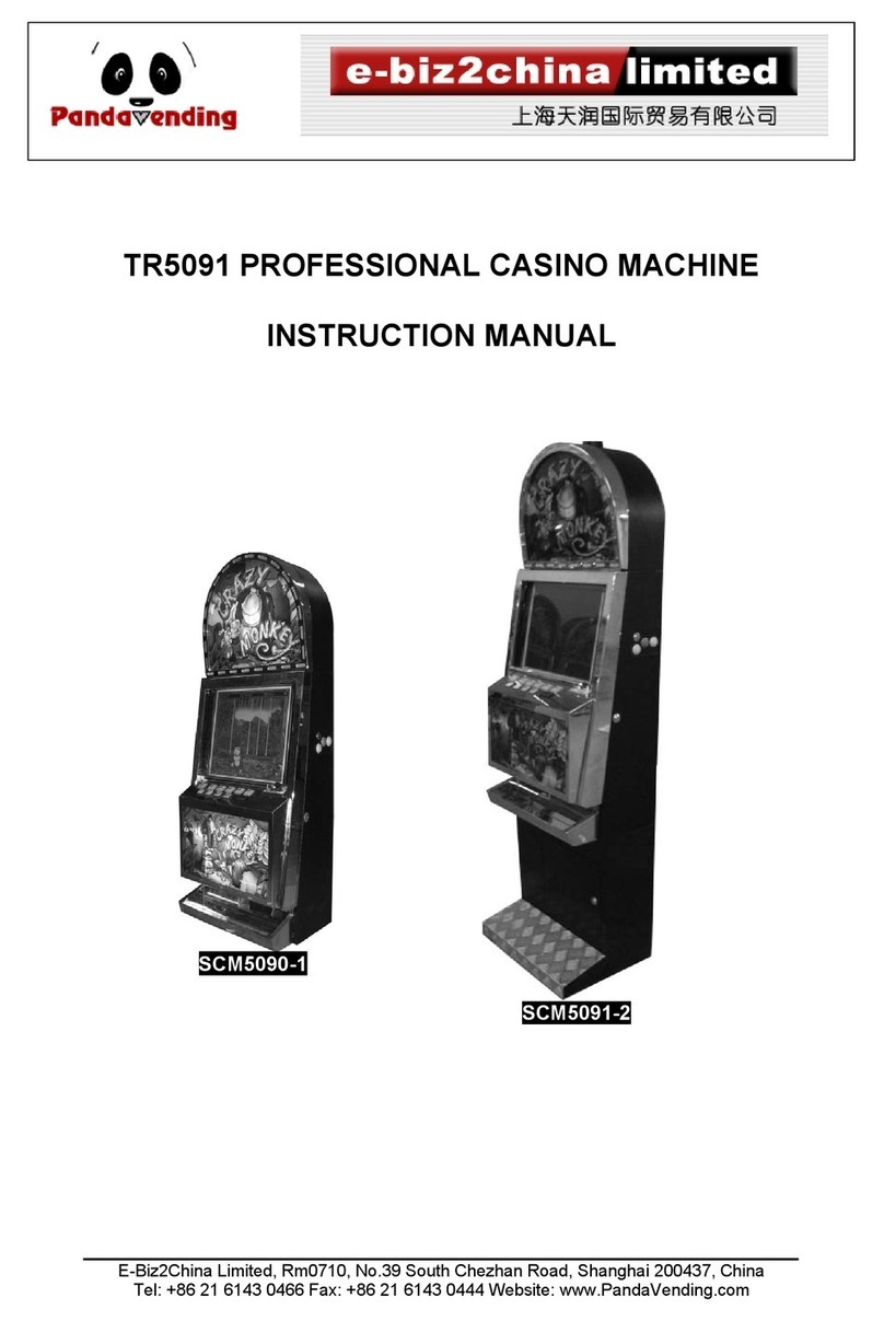 Panda Vending TR5091 instruction manual