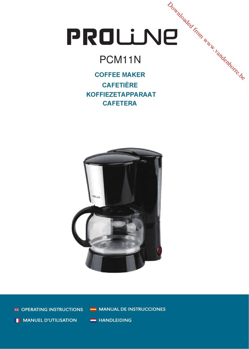 Proline PCM11N operating instructions