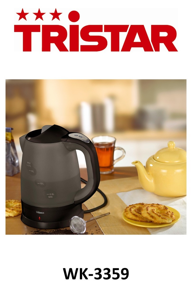 TriStar WK-3359 manual