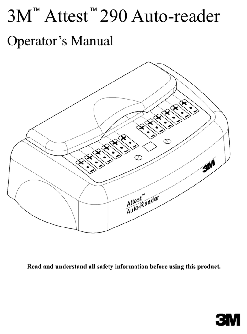 3M Attest 290 Operator's manual