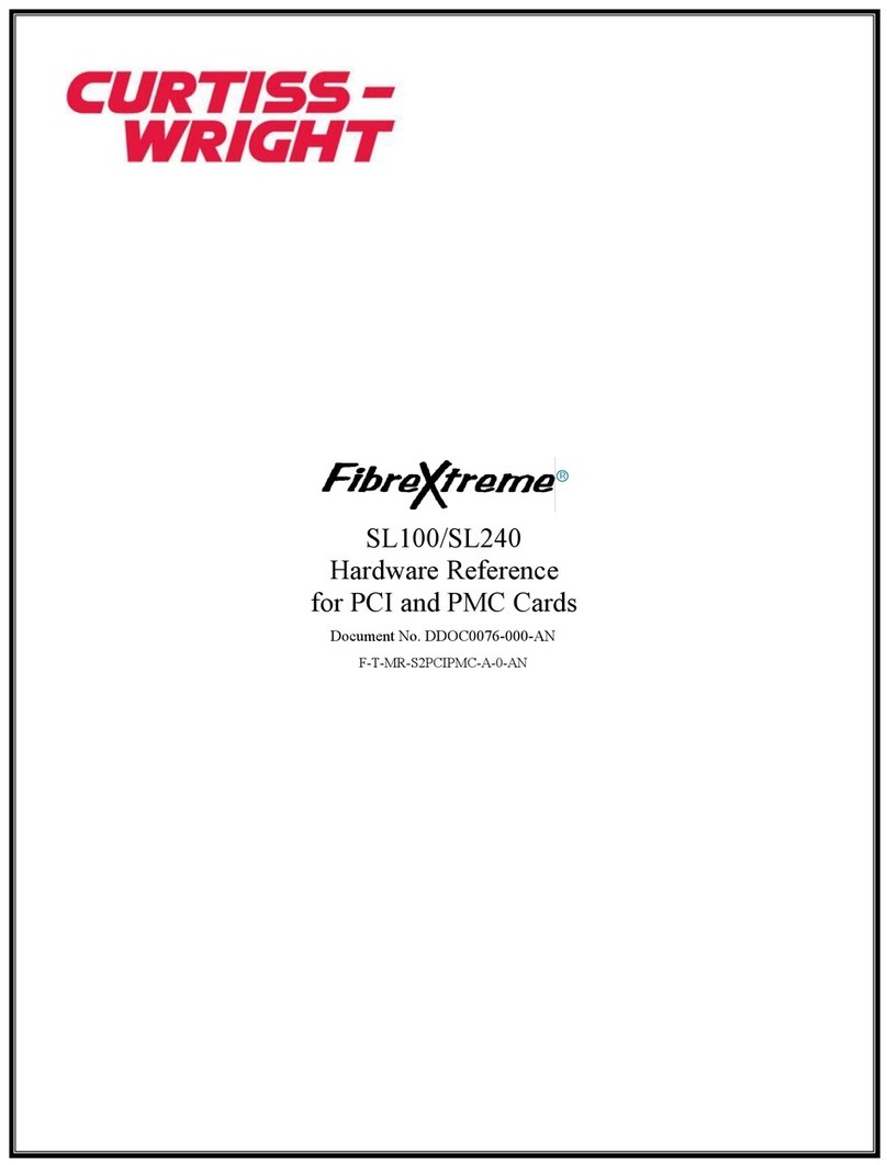 Curtiss-Wright FibreXtreme SL100 Hardware reference
