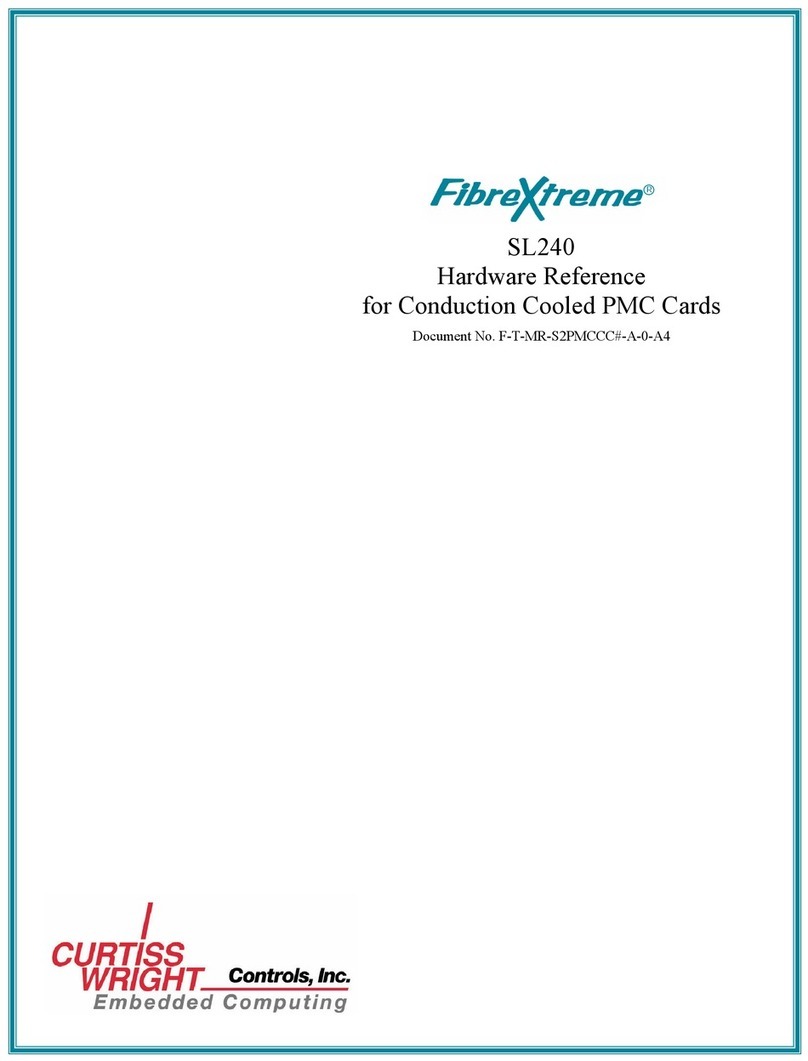Curtiss-Wright FibreXtreme SL240 Hardware reference