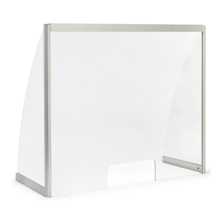 Displays2go SMSAL39 Assembly instructions
