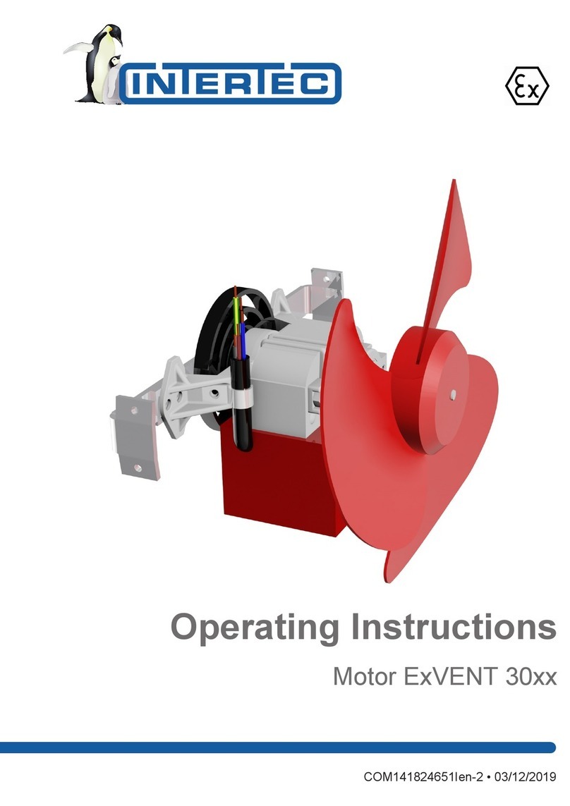 Intertec Data Systems ExVENT 30 Series operating instructions