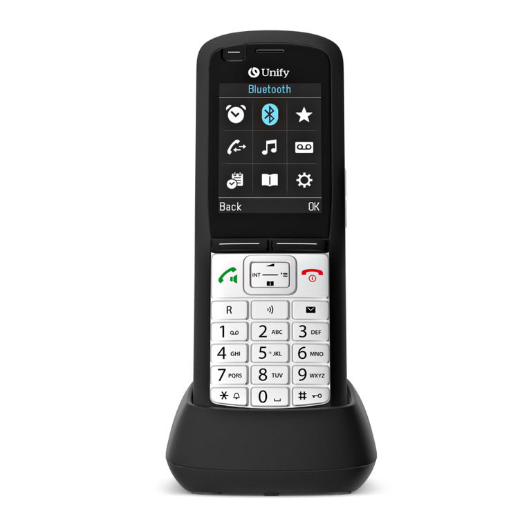 Unify OpenScape DECT Phone R6 User manual