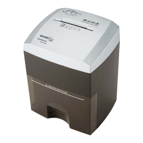 HSM Shredstar Multishred one-4 all operating instructions HSM Shredstar Multishred one-4 all operating instructions
