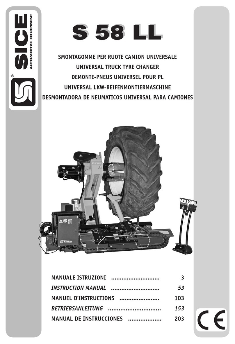 SICE S 58 LL User manual