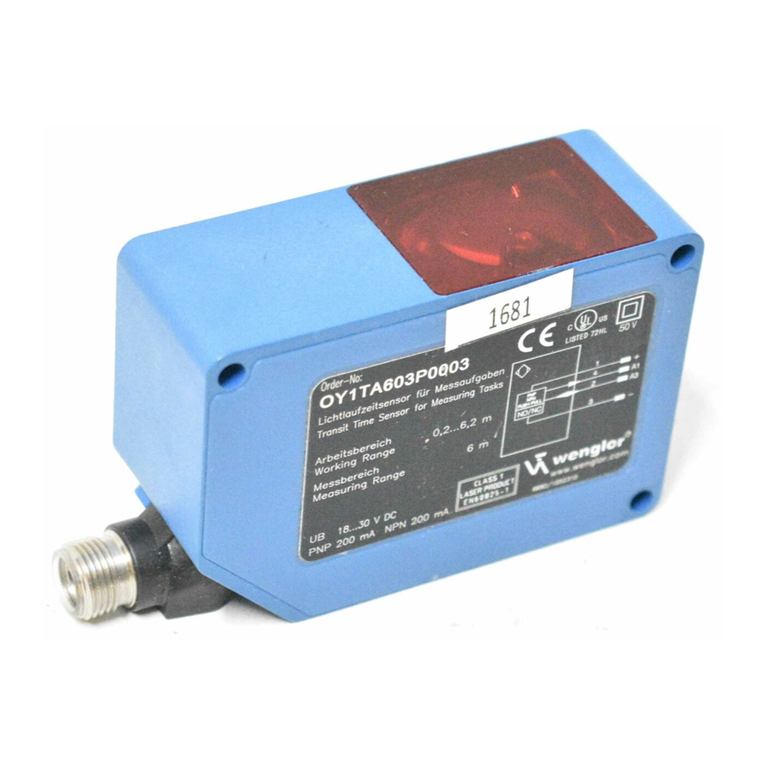 Wenglor Y1TA Series User manual