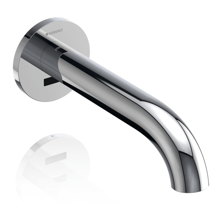 Geberit Piave User manual