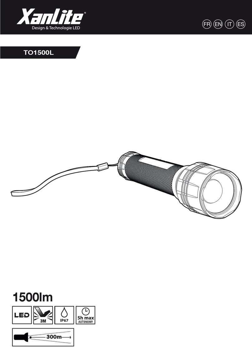 XanLite TO1500L User manual