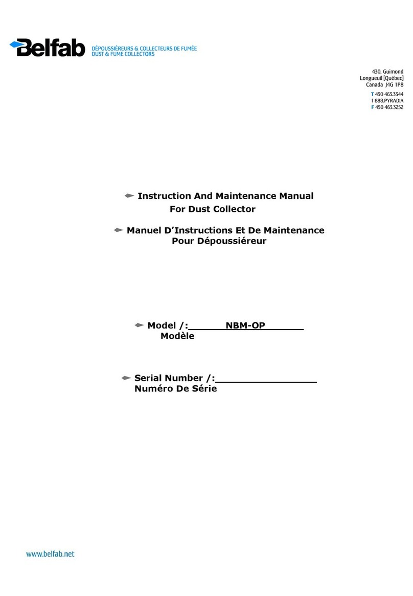 belfab NBM-OP Instruction and maintenance manual