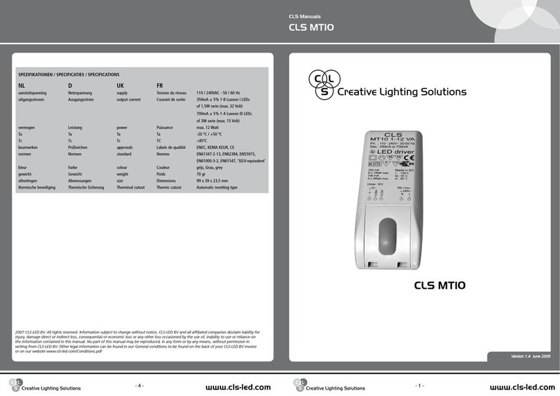 CLS CLS MT10 manual